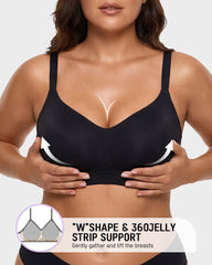 Seamless Soft Comfort Jelly Strip Wireless Bra