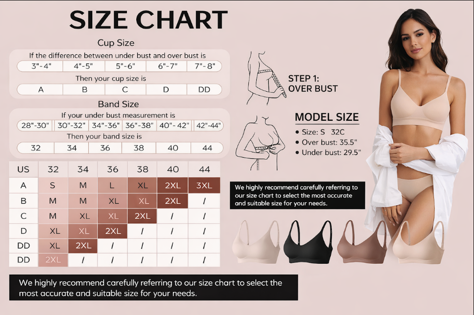 Seamless Soft Comfort Jelly Strip Wireless Bra