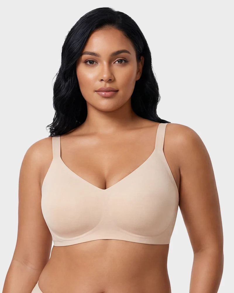Seamless Soft Comfort Jelly Strip Wireless Bra