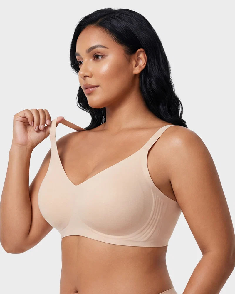 Seamless Soft Comfort Jelly Strip Wireless Bra