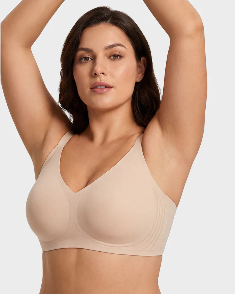 Seamless Soft Comfort Jelly Strip Wireless Bra